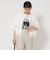シアー バンドカラー ショートスリーブ シャツ