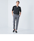 【別注】＜Brooks Brothers＞GLR カノコ バンドカラー 半袖 シャツ