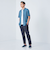 【別注】＜Brooks Brothers＞GLR カノコ バンドカラー 半袖 シャツ