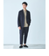 【WEB限定】JUST fit バンドカラー 半袖 シャツ -ストレッチ-