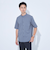 【WEB限定】JUST fit バンドカラー 半袖 シャツ -ストレッチ-