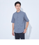 【WEB限定】JUST fit バンドカラー 半袖 シャツ -ストレッチ-