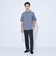 【WEB限定】JUST fit バンドカラー 半袖 シャツ -ストレッチ-