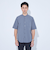 【WEB限定】JUST fit バンドカラー 半袖 シャツ -ストレッチ-