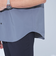 【WEB限定】JUST fit バンドカラー 半袖 シャツ -ストレッチ-