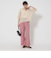 メッシュ スキッパー ニット プルオーバー