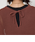 メッシュ クロップド 2WAY ショートスリーブ ニット プルオーバー -ウォッシャブル-