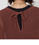 メッシュ クロップド 2WAY ショートスリーブ ニット プルオーバー -ウォッシャブル-