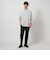 【WEB限定】JUST fit リップル フェイクレイヤード 半袖 Ｔシャツ -吸水速乾・抗菌-
