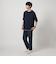 【WEB限定】JUST fit リップル フェイクレイヤード 半袖 Ｔシャツ -吸水速乾・抗菌-