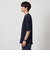 【WEB限定】JUST fit リップル フェイクレイヤード 半袖 Ｔシャツ -吸水速乾・抗菌-