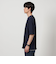 【WEB限定】JUST fit リップル フェイクレイヤード 半袖 Ｔシャツ -吸水速乾・抗菌-