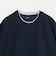 【WEB限定】JUST fit リップル フェイクレイヤード 半袖 Ｔシャツ -吸水速乾・抗菌-