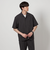 【WEB限定】JUST fit ドライ オープンカラー ショート スリーブ 半袖 シャツ -ストレッチ・吸水速乾-