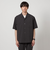 【WEB限定】JUST fit ドライ オープンカラー ショート スリーブ 半袖 シャツ -ストレッチ・吸水速乾-