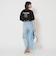 【WEB限定】＜at ease＞ドルマン グラフィック Tシャツ