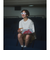 【WEB限定】＜GLR or＞ロゴ ミニ裏毛 フェイク レイヤード 半袖 カットソー