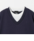【WEB限定】＜GLR or＞ロゴ ミニ裏毛 フェイク レイヤード 半袖 カットソー