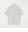 ＜gim＞25SS コットン/ナイロン カノコ ポロシャツ