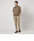 ＜gim＞25SS コットン/ナイロン カノコ ポロシャツ