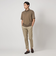 ＜gim＞25SS コットン/ナイロン カノコ ポロシャツ