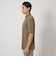 ＜gim＞25SS コットン/ナイロン カノコ ポロシャツ