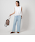【WEB限定】＜at ease＞ヘムギャザー ノースリーブ カットソー