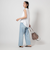 【WEB限定】＜at ease＞ヘムギャザー ノースリーブ カットソー