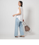 【WEB限定】＜at ease＞ヘムギャザー ノースリーブ カットソー