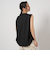 【WEB限定】＜at ease＞ヘムギャザー ノースリーブ カットソー