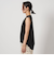 【WEB限定】＜at ease＞ヘムギャザー ノースリーブ カットソー