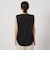 【WEB限定】＜at ease＞ヘムギャザー ノースリーブ カットソー