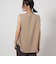 【WEB限定】＜at ease＞ヘムギャザー ノースリーブ カットソー