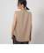 【WEB限定】＜at ease＞ヘムギャザー ノースリーブ カットソー