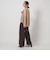 【WEB限定】＜at ease＞ヘムギャザー ノースリーブ カットソー
