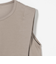 【WEB限定】＜at ease＞ヘムギャザー ノースリーブ カットソー