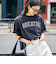【WEB限定】＜at ease＞グラフィック ショートスリーブ Tシャツ