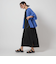 【WEB限定】＜at ease＞ノースリーブ タック カットソー ワンピース
