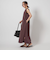 【WEB限定】＜at ease＞ノースリーブ タック カットソー ワンピース