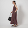 【WEB限定】＜at ease＞ノースリーブ タック カットソー ワンピース