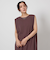 【WEB限定】＜at ease＞ノースリーブ タック カットソー ワンピース