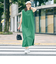 【WEB限定】＜at ease＞ノースリーブ タック カットソー ワンピース