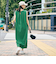 【WEB限定】＜at ease＞ノースリーブ タック カットソー ワンピース