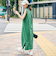 【WEB限定】＜at ease＞ノースリーブ タック カットソー ワンピース