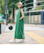 【WEB限定】＜at ease＞ノースリーブ タック カットソー ワンピース