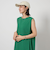 【WEB限定】＜at ease＞ノースリーブ タック カットソー ワンピース
