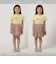 小花 ペプラム キュロットパンツ / キッズ  100cm-130cm