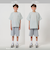 ミニ裏毛 ボーダー ショートパンツ / キッズ  140cm-160cm