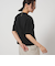 【WEB限定】＜at ease＞ サマー ニット TEE -ウォッシャブル・接触冷感・UVカット-
