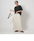【WEB限定】＜at ease＞フロント タック Tシャツ  -UVカット-